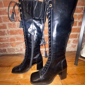 Jeffrey Campbell Tall chunky boot